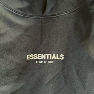 Fear of God Essentials Hoodie Gray